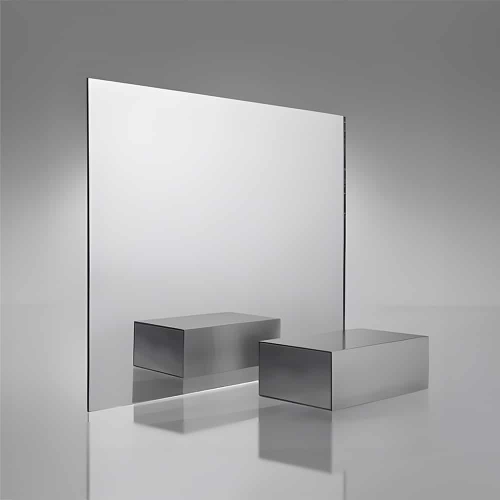 Silberner Plexiglasspiegel PMMA Acrylplatte